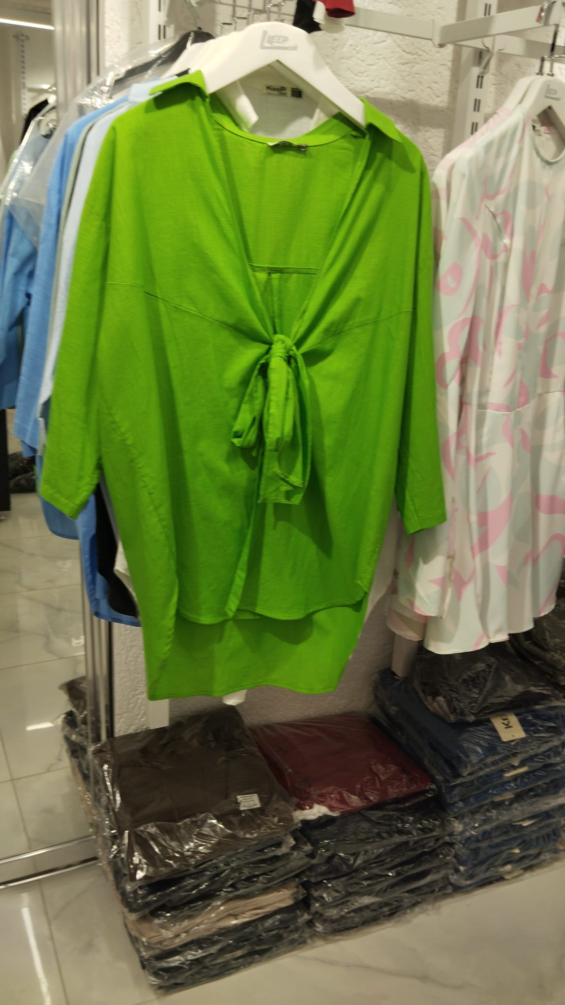Chemisier femme Vert